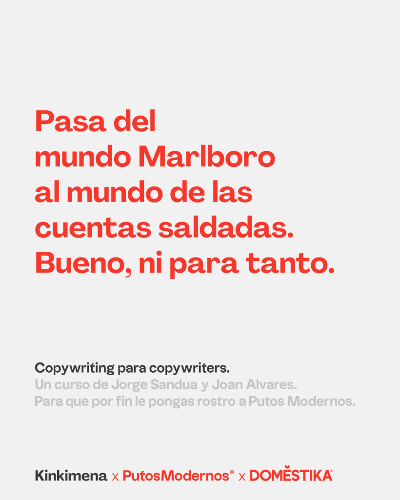 Copywriting para copywriters: manual para evitar el suicidio. 2