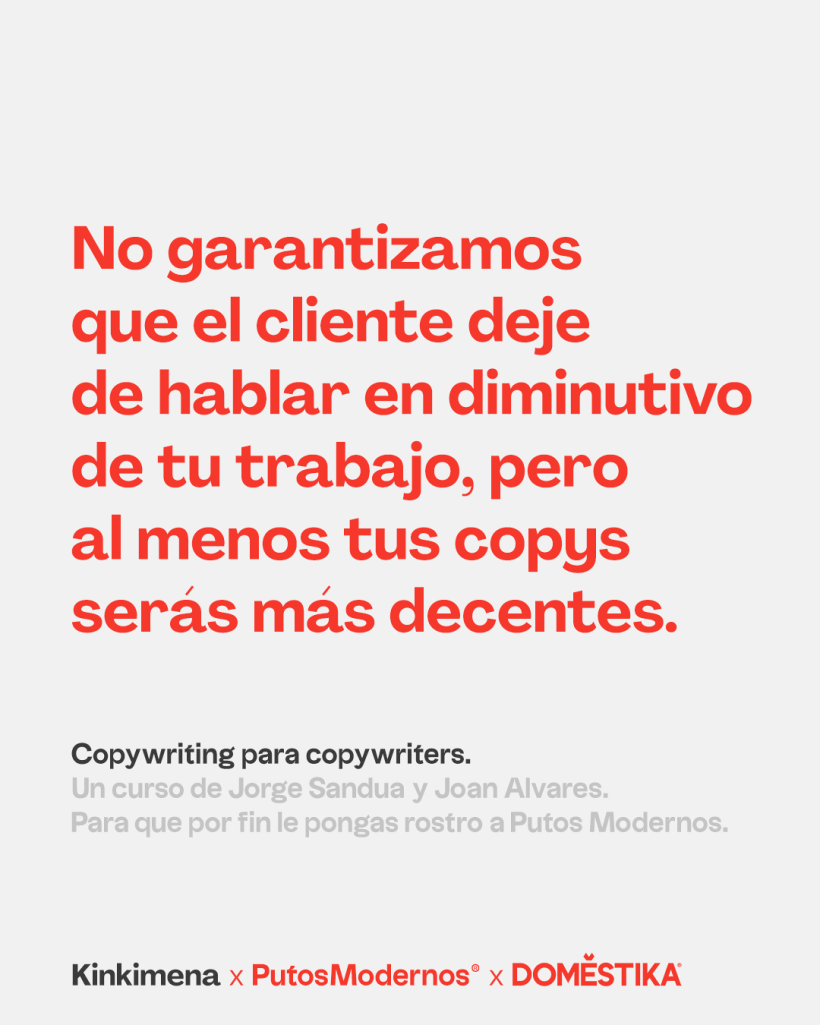 Copywriting para copywriters: manual para evitar el suicidio. 7