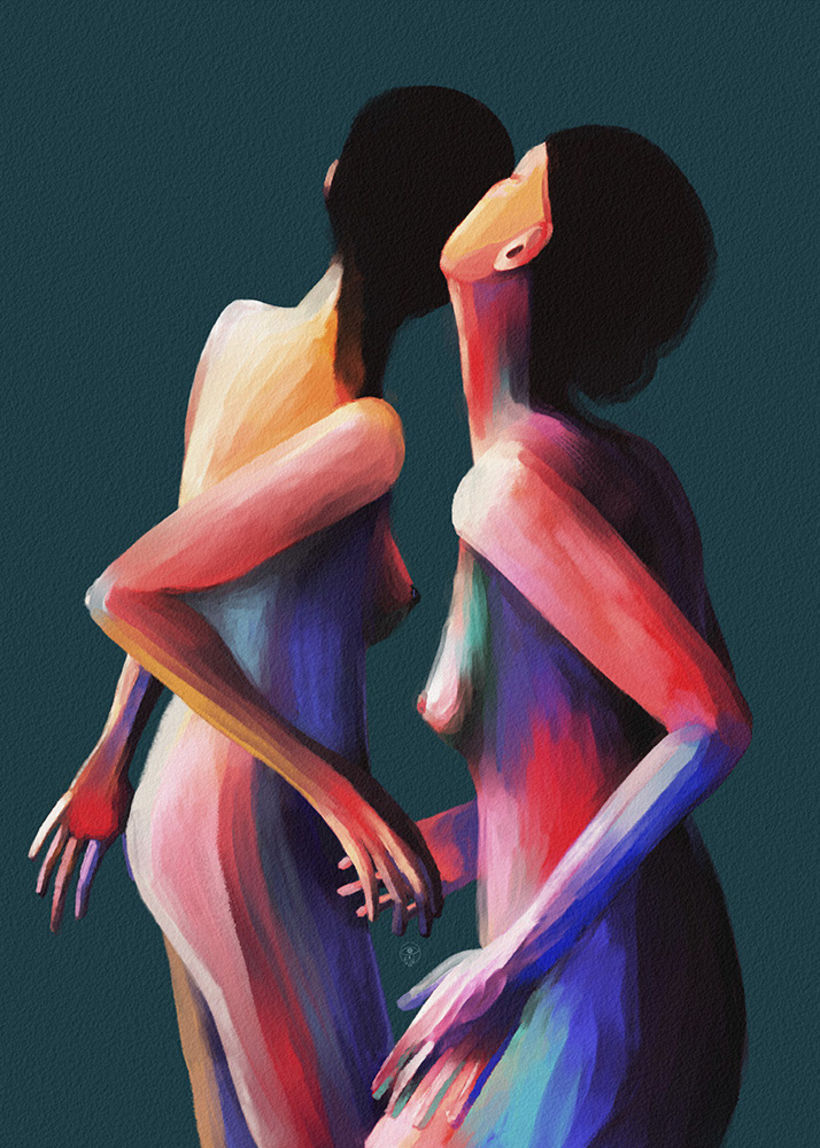 Illustration. Body studies 20