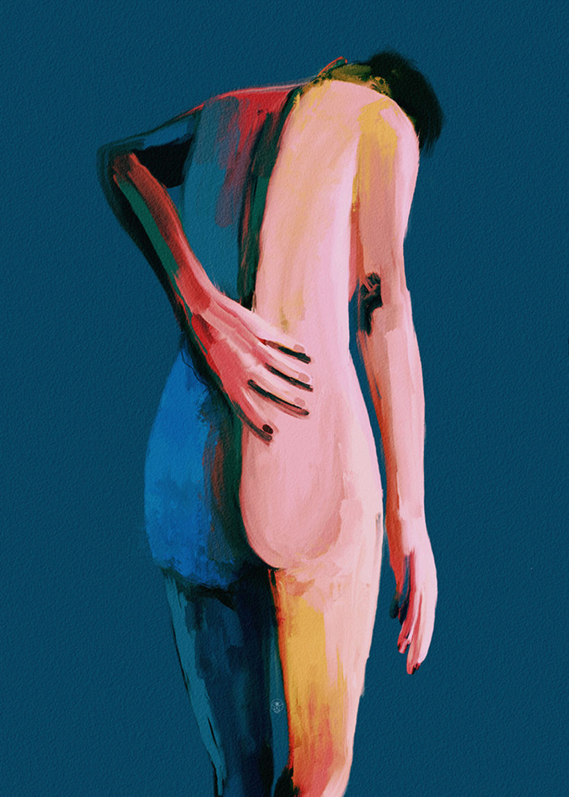 Illustration. Body studies 23