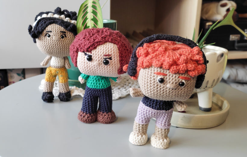 Mi proyecto del curso: Amigurumis: personas tejidas a crochet