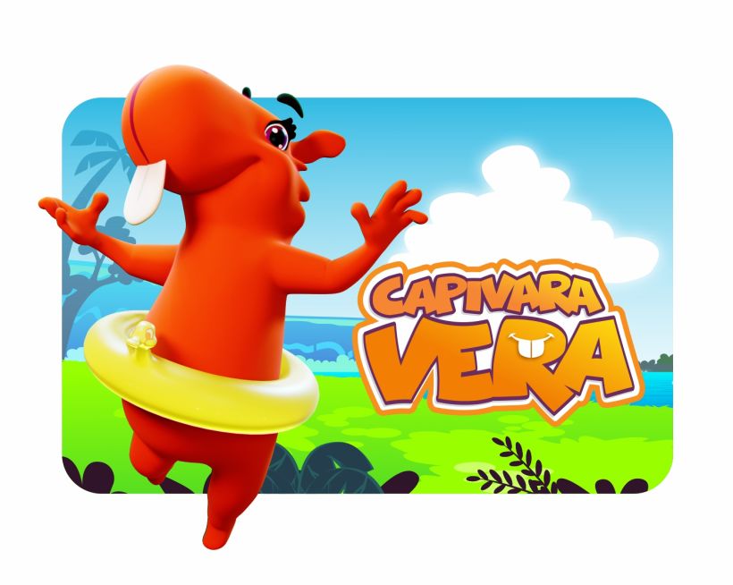 Capivara Vera _ Children's animation 2d 4