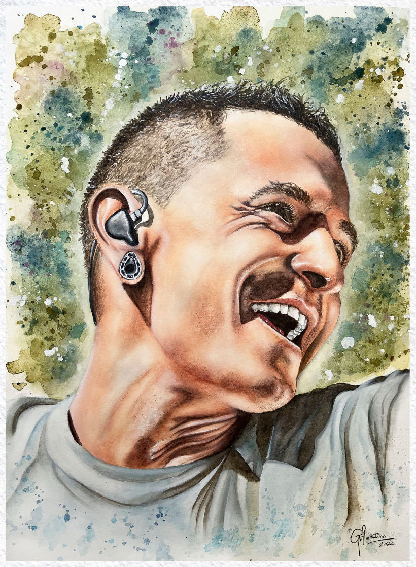 And this is the final result! I wanted to publish this project today as a tribute to the 6th anniversary of Chester's death. 