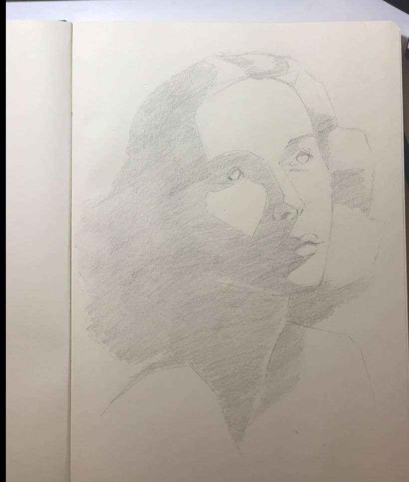 Mi proyecto del curso: Introducción al dibujo de retrato a lápiz 4