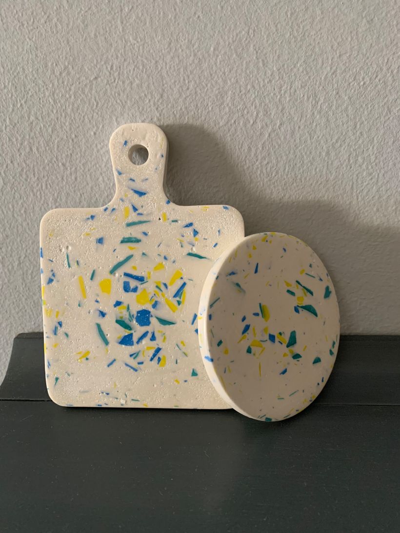 My project for course: Terrazzo Home Accessories with Jesmonite Resin 1