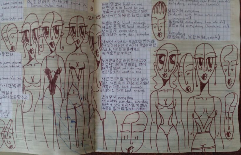 Mi proyecto del curso: Cuadernos de dibujo: encuentra un lenguaje propio 10