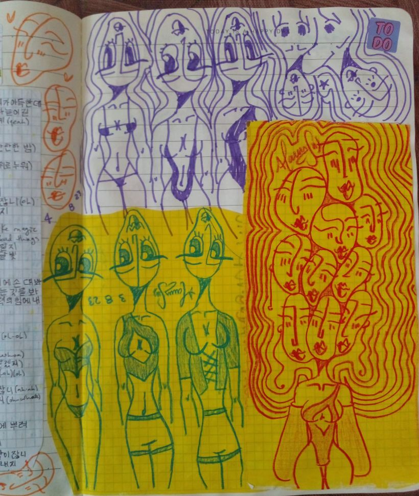 Mi proyecto del curso: Cuadernos de dibujo: encuentra un lenguaje propio 7