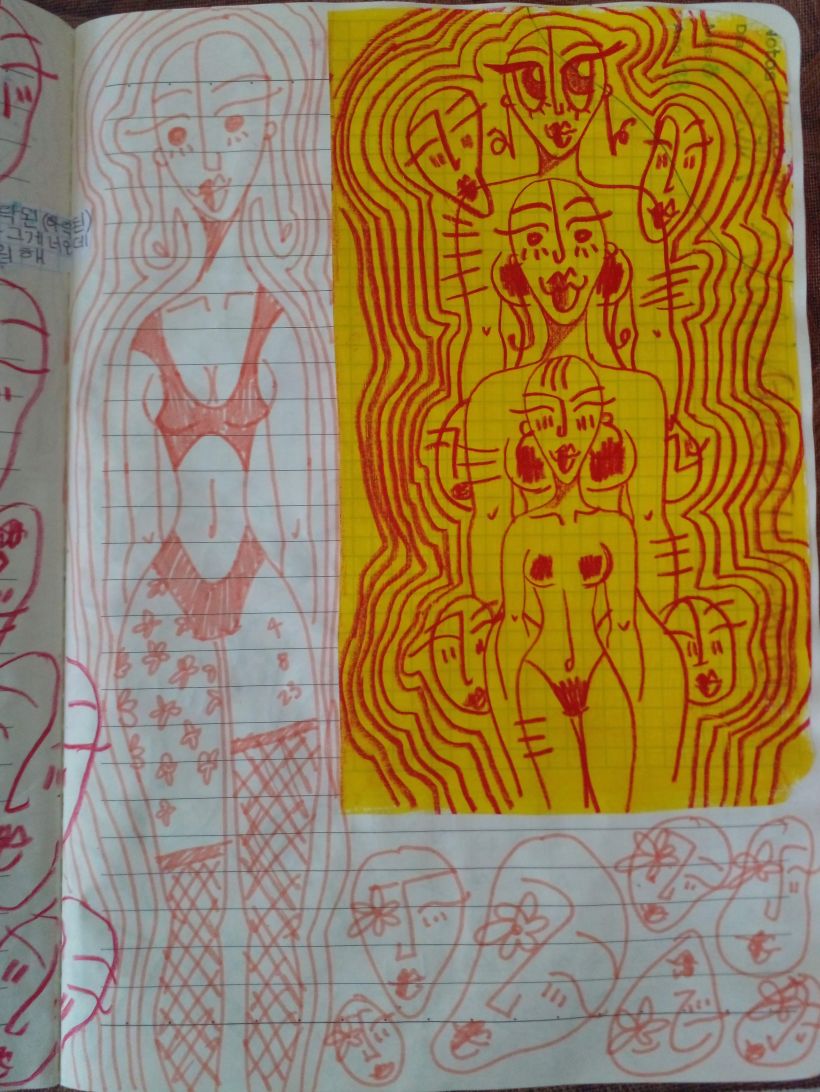 Mi proyecto del curso: Cuadernos de dibujo: encuentra un lenguaje propio 8