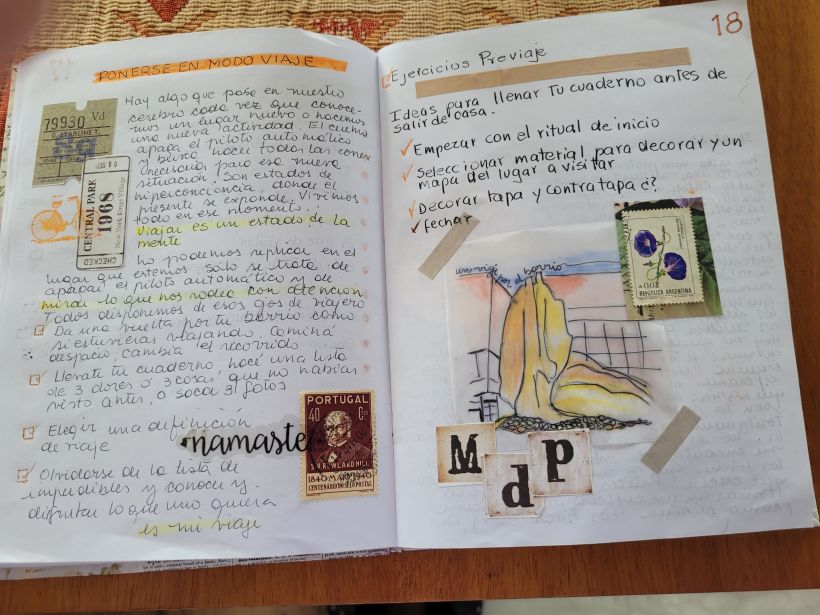 Mi proyecto del curso: Cuaderno de viajes: documenta emociones y recuerdos 2