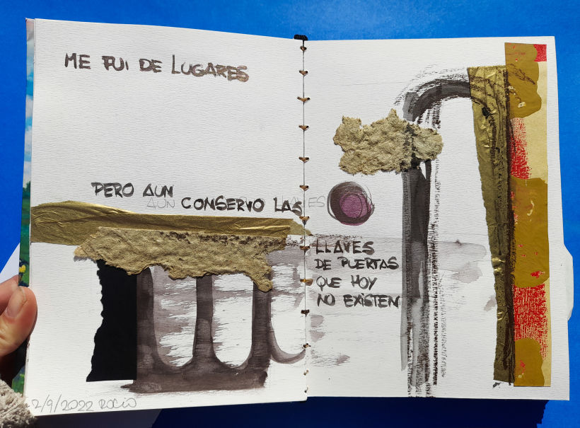Mi proyecto del curso: Cuaderno artístico para viajes imaginarios 3