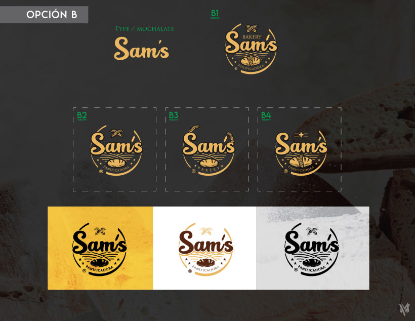 Logo Sams Bakery 3