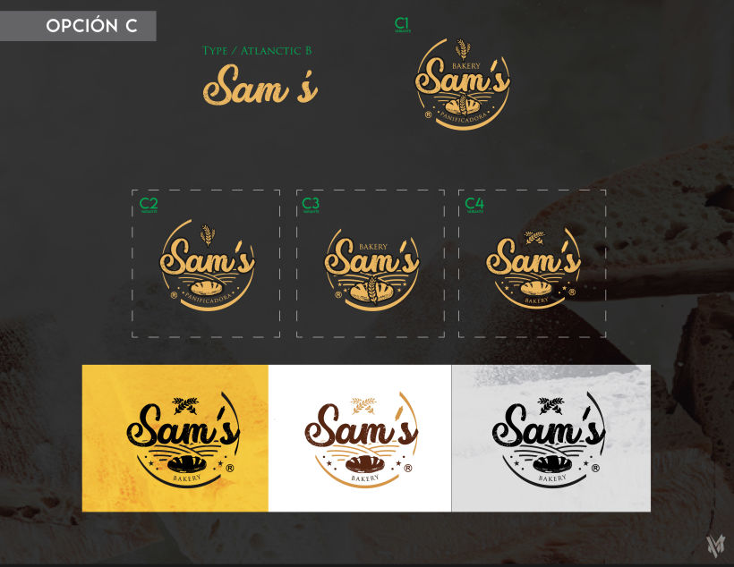 Logo Sams Bakery 4