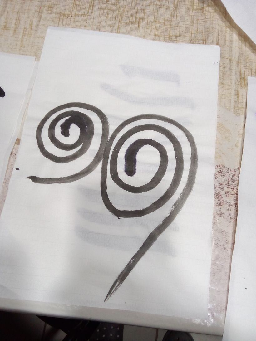 Mi proyecto del curso: Shodo: introducción a la caligrafía japonesa 13