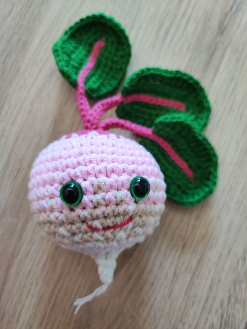 Meu projeto do curso: Introdução ao crochê: crie um amigurumi delicioso 1