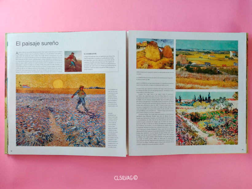 Referente Visual del Libro: "Los Tesoros de Vincent Van Gogh".