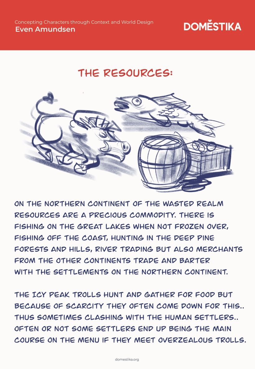 The resources..