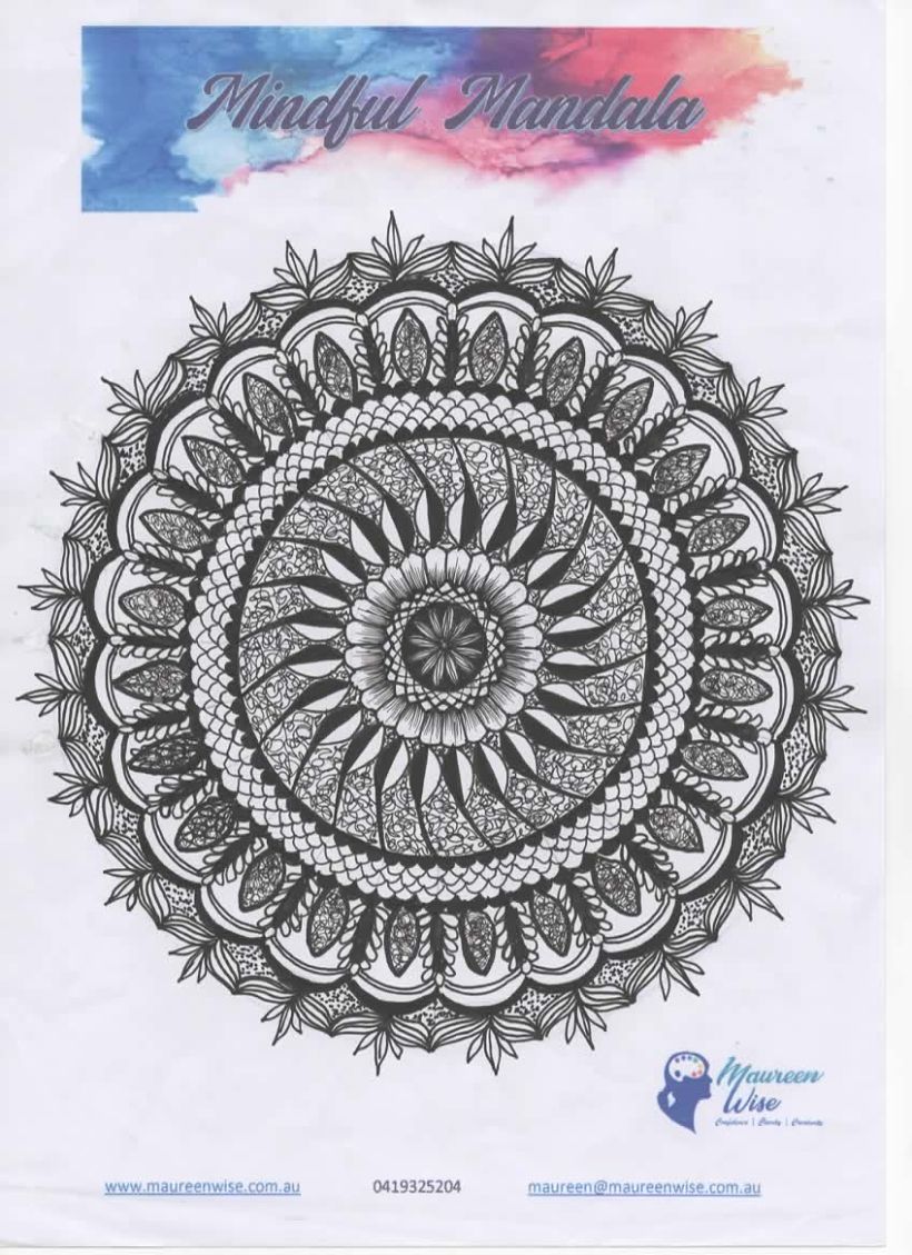 My project for course: The Art of Mandala Drawing: Create Geometric  Patterns