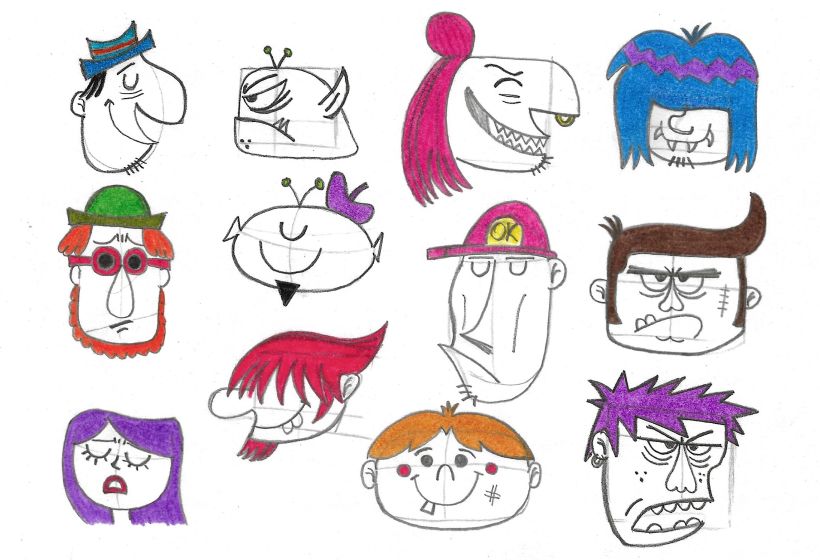 Mi proyecto del curso: Introducción a la creación de personajes estilo cartoon 4
