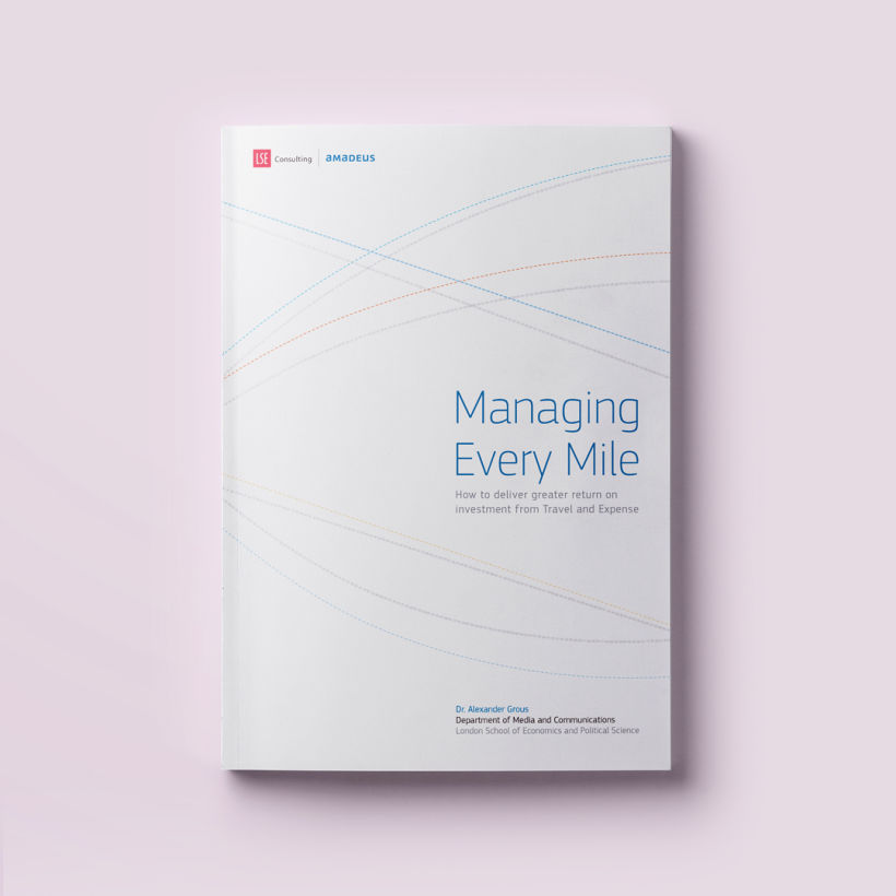 Diseño Editorial "Managing Every Mile" | Amadeus & LSE Consulting 1