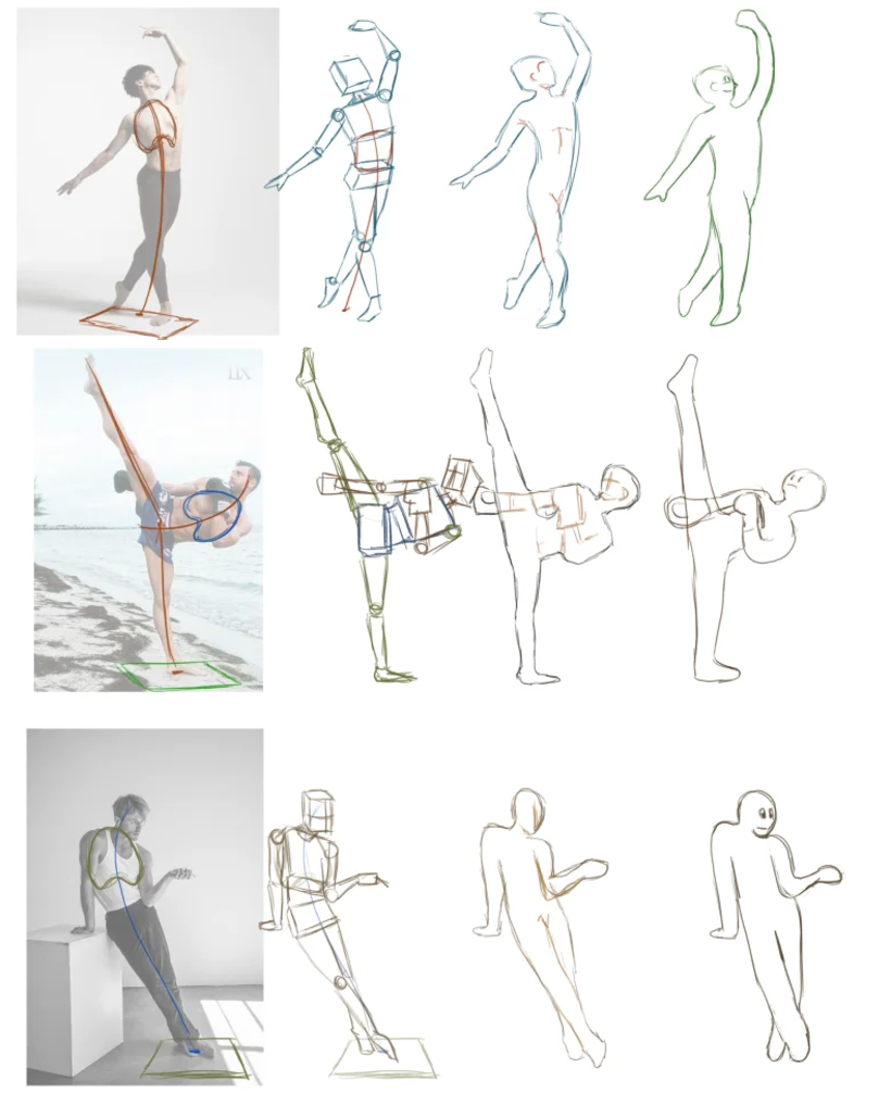 Mi proyecto del curso: Dibujo de la figura humana en poses expresivas 2