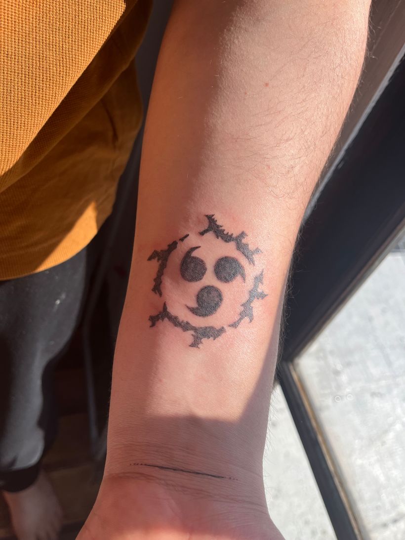 Naruto | Sasuke Curse Mark Temporary Tattoo – TattooIcon