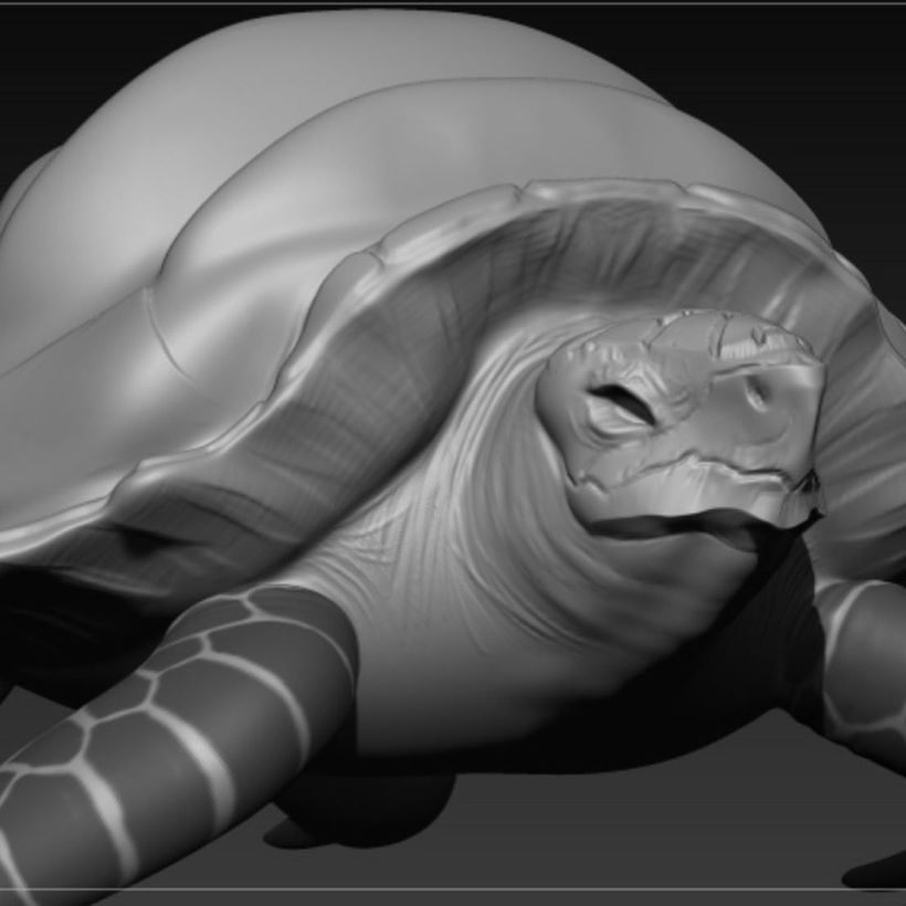 Mi proyecto del curso: Diseño de criaturas 3D con ZBrush y Photoshop 11