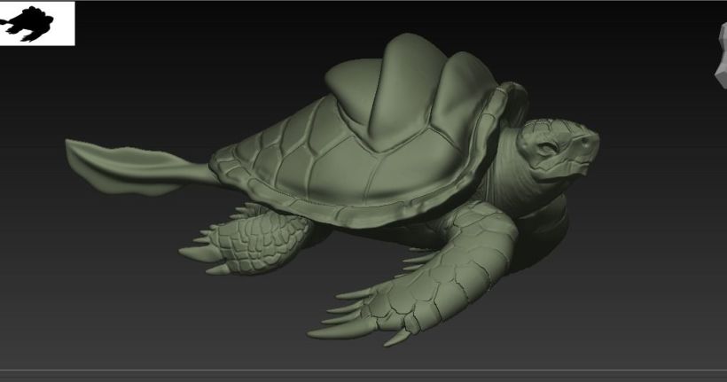 Mi proyecto del curso: Diseño de criaturas 3D con ZBrush y Photoshop 5