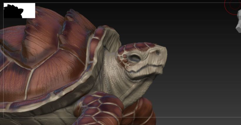 Mi proyecto del curso: Diseño de criaturas 3D con ZBrush y Photoshop 10
