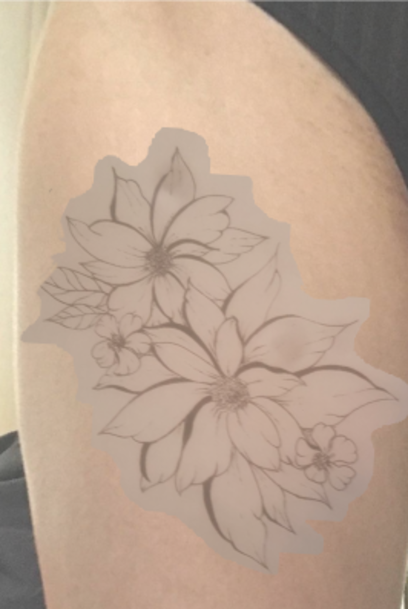 Mi proyecto del curso: Tatuaje botánico con puntillismo 2