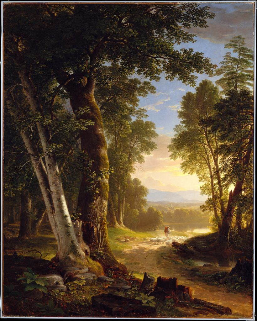 My reference: The Beeches by Asher Brown Durand