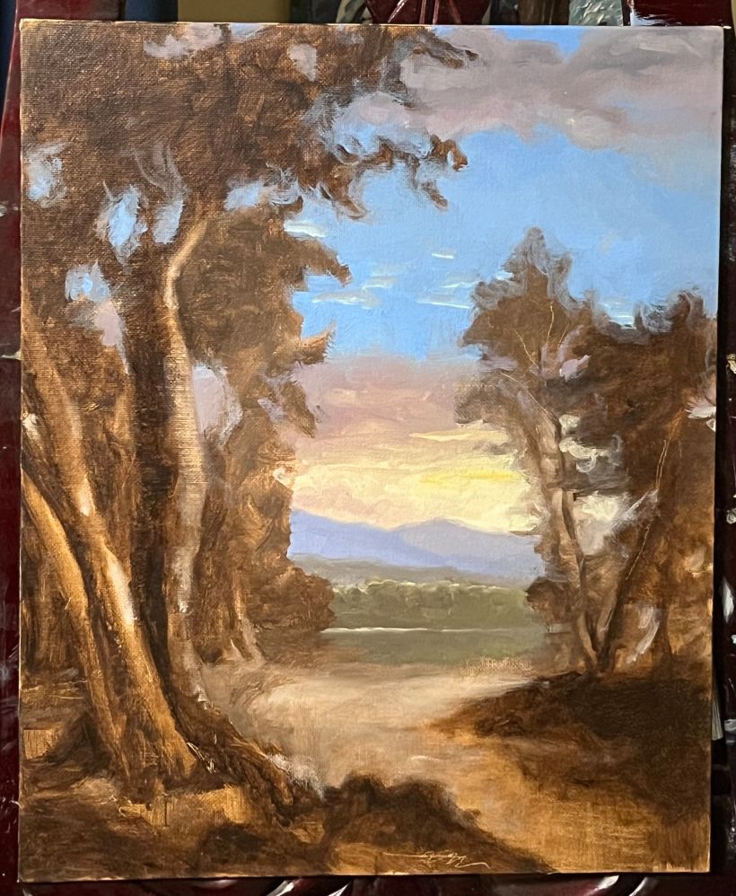My project for course: Landscape Oil Painting with Plein-air Techniques 8