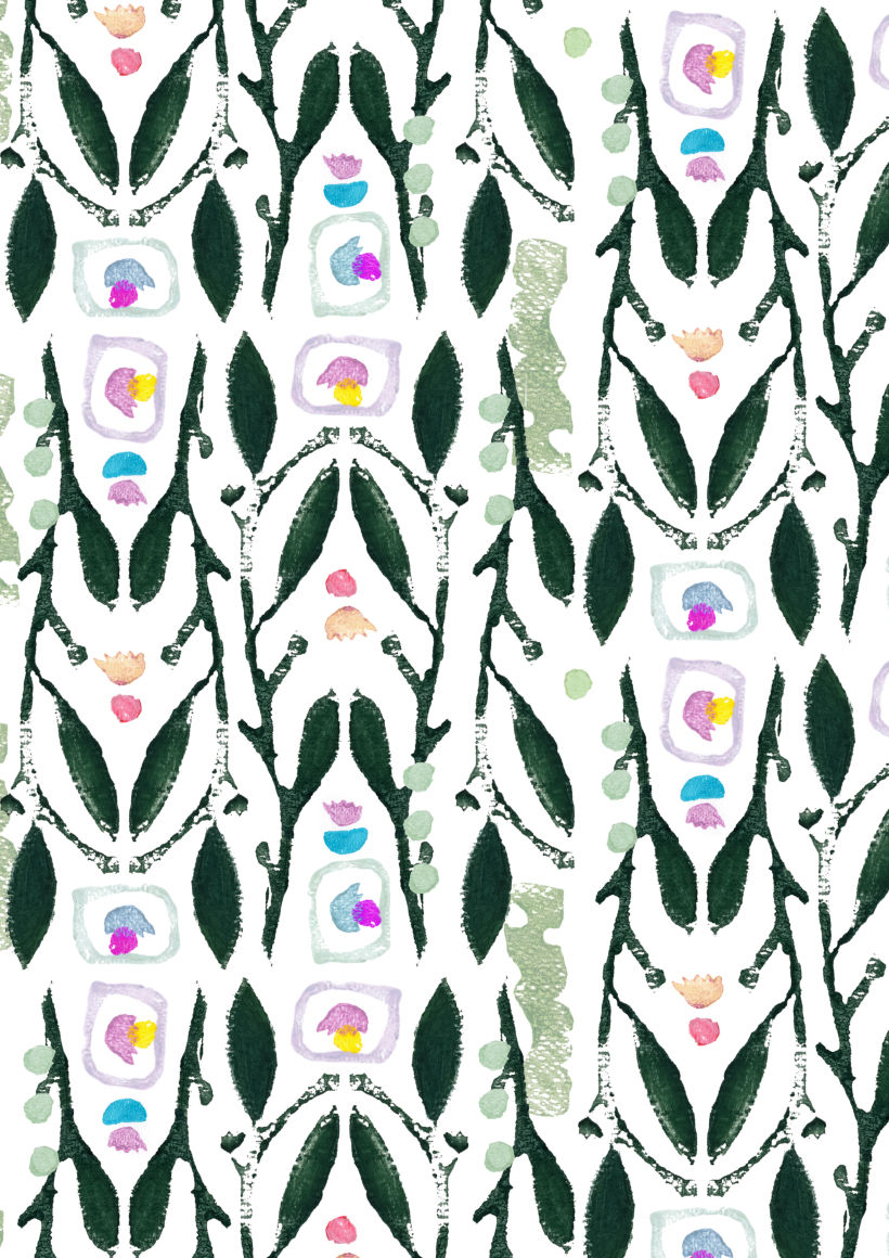 Il mio progetto del corso: Design e composizione di pattern tessili 12