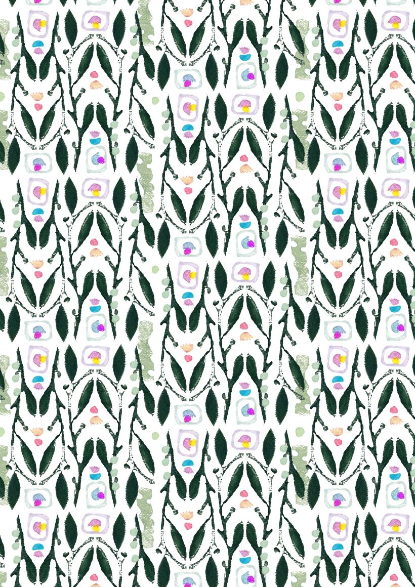 Il mio progetto del corso: Design e composizione di pattern tessili 11