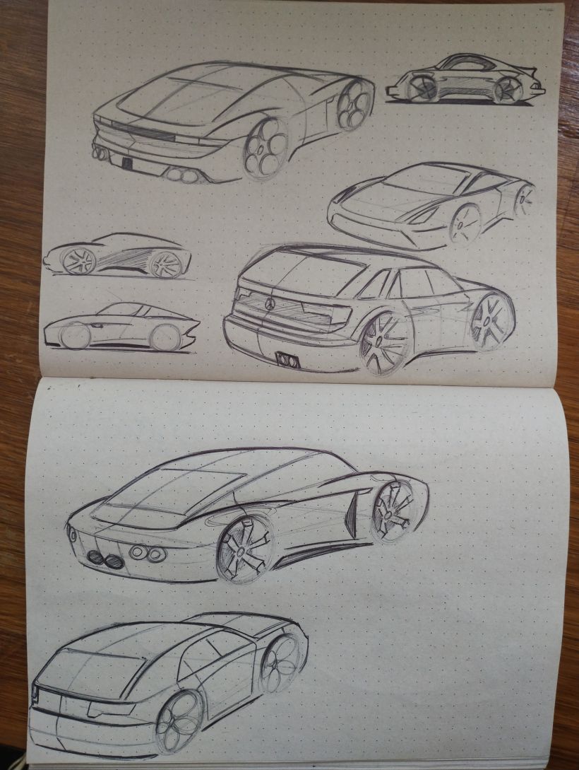 Mi proyecto del curso: Diseño de automóviles: el boceto 3