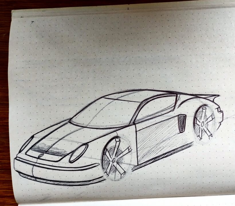 Mi proyecto del curso: Diseño de automóviles: el boceto 5