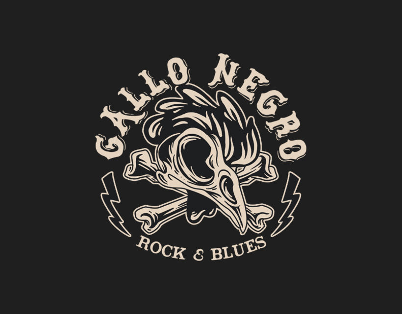 Gallo Negro (logo & merch) 2