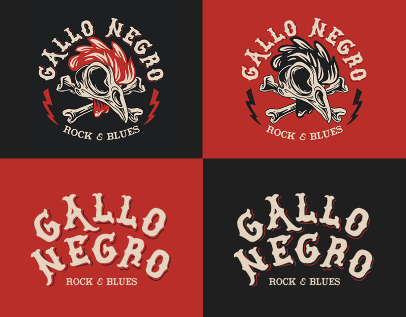 Gallo Negro (logo & merch) 3