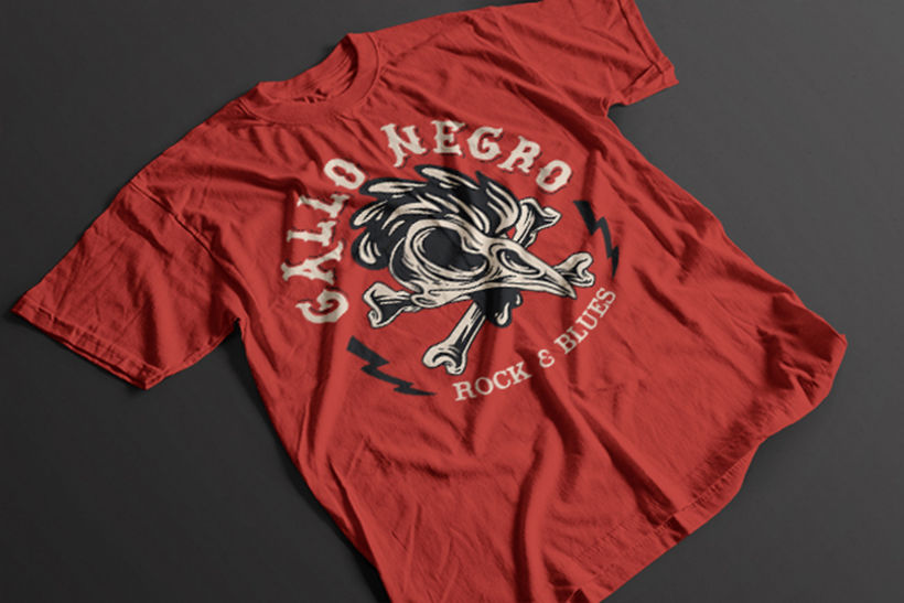 Gallo Negro (logo & merch) 5