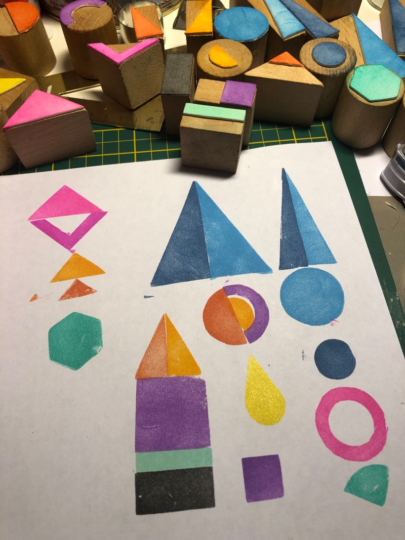 Mijn project van de cursus: Printtechnieken voor kinderen 2