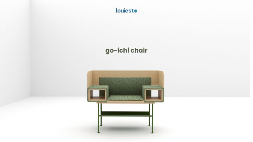 The Go-ichi Chair by Louiesto 2
