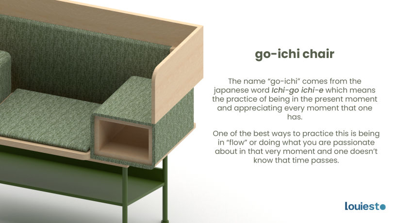 The Go-ichi Chair by Louiesto 4