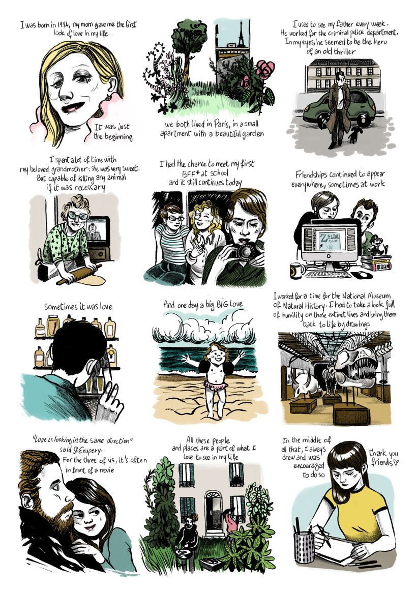 My project for course: Autobiographical Comic Book: Illustrate Your Experiences 3