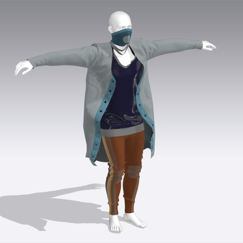 Mi proyecto del curso: Diseño de ropa 3D con Marvelous Designer 11