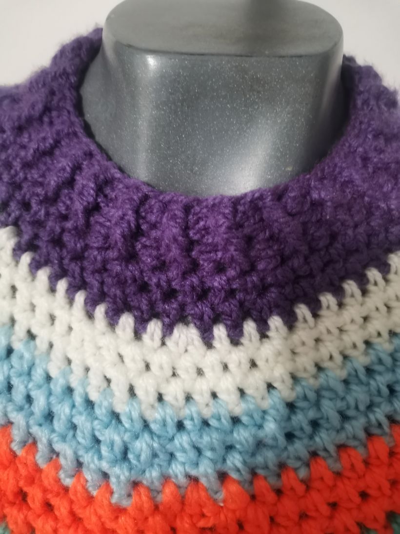 Mi proyecto del curso: Crochet: diseña prendas y patrones con tejido  circular