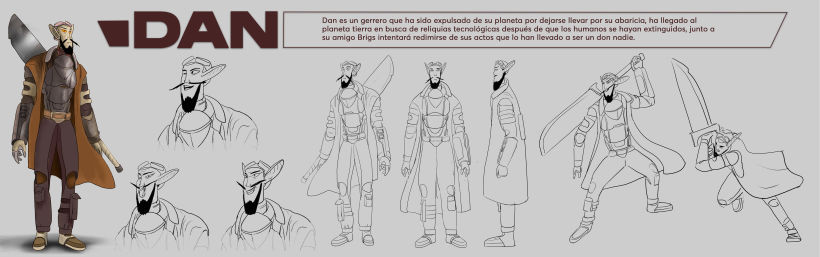 Mi proyecto del curso: Introducción al diseño de personajes para animación y videojuegos 1