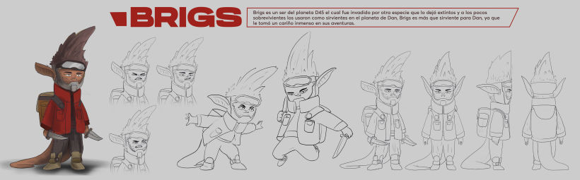 Mi proyecto del curso: Introducción al diseño de personajes para animación y videojuegos 3