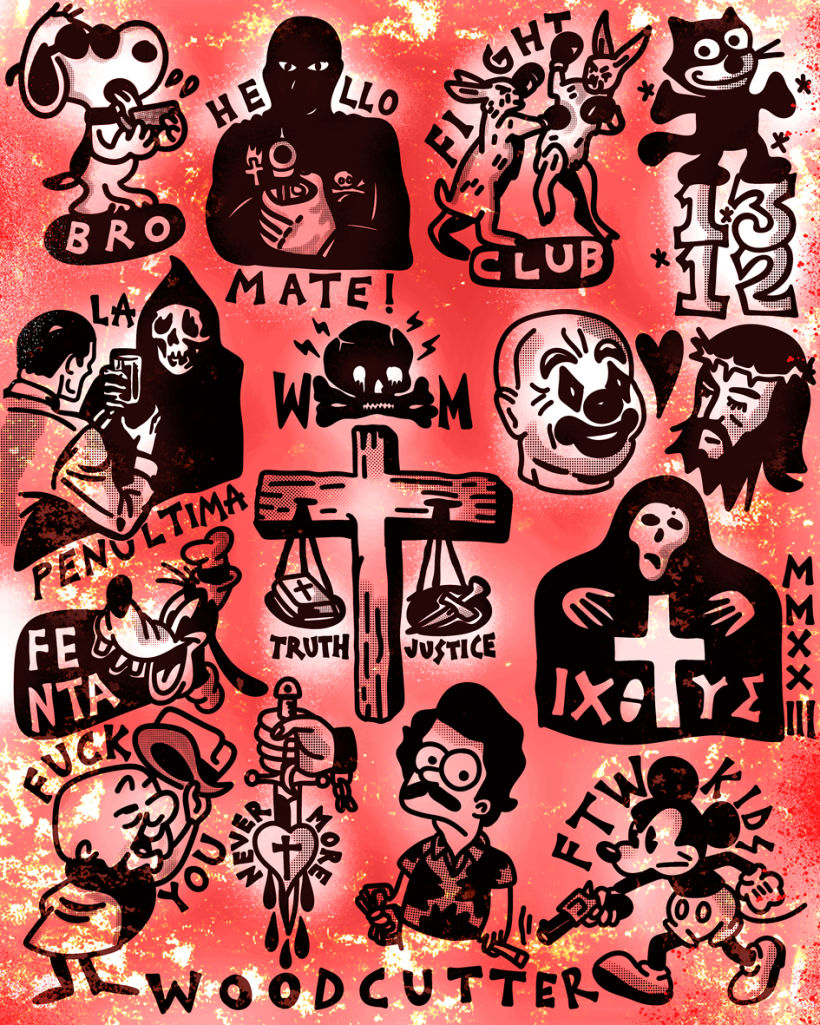 15 stickers y un Dios desesperado. 2