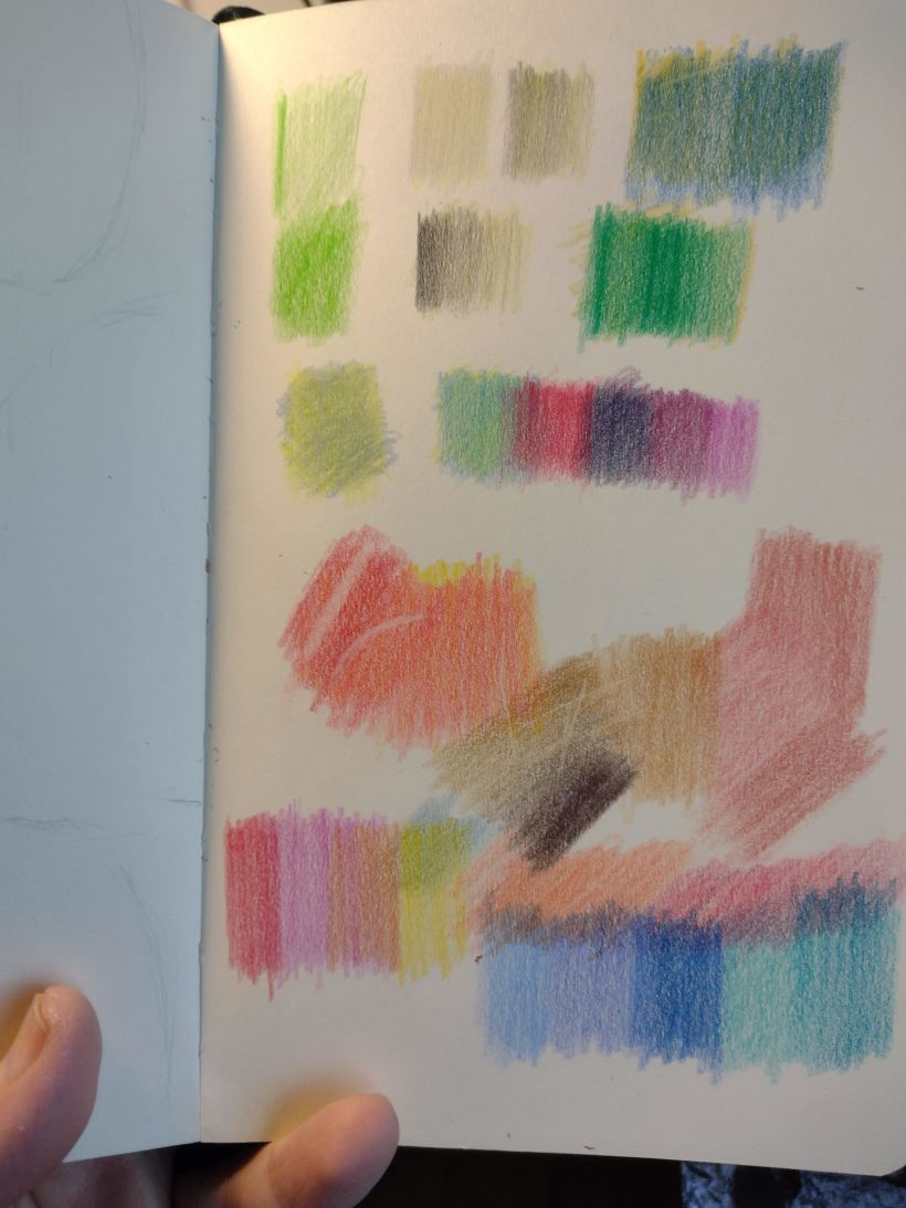 Mi proyecto del curso: Sketchbook ilustrado con lápices de colores 1