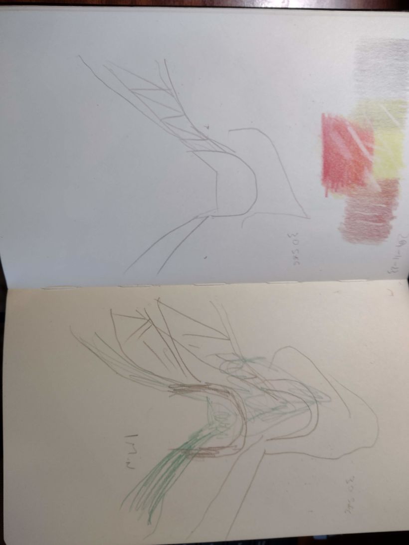 Mi proyecto del curso: Sketchbook ilustrado con lápices de colores 2