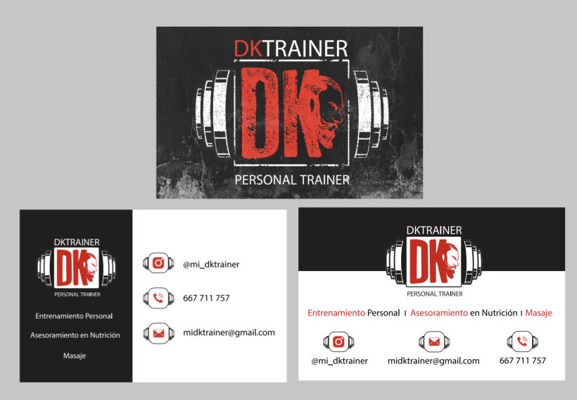 DKtrainer logo - imagen corporativa 6